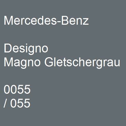 Mercedes-Benz, Designo Magno Gletschergrau, 0055 / 055.